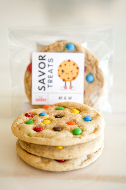 M&M Regular Protein Cookie