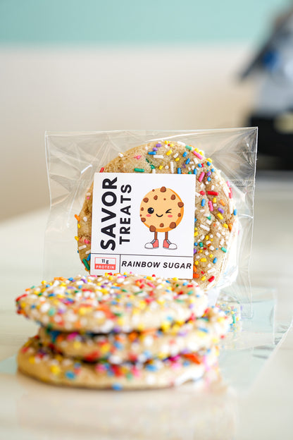 Rainbow Sugar Regular Protein Cookie