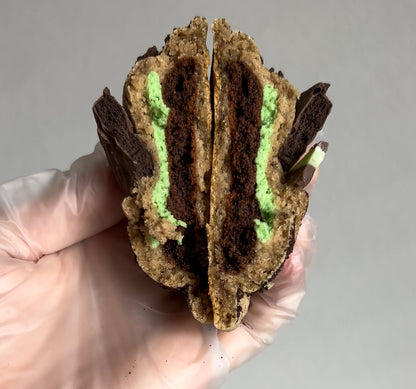 Wholesale Chip Mint Stuffed Protein Cookie