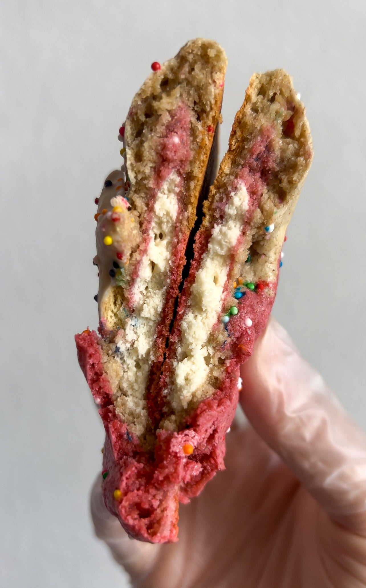 Circus Animals Stuffed Protein Cookie