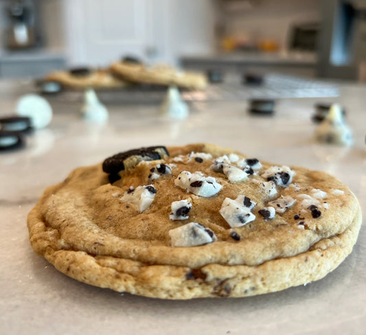 Double Stuffed Oreo Stuffed Protein Cookie