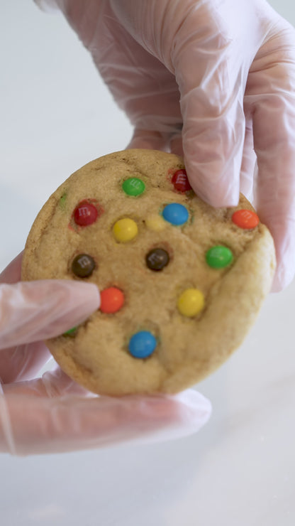 M&M Regular Protein Cookie